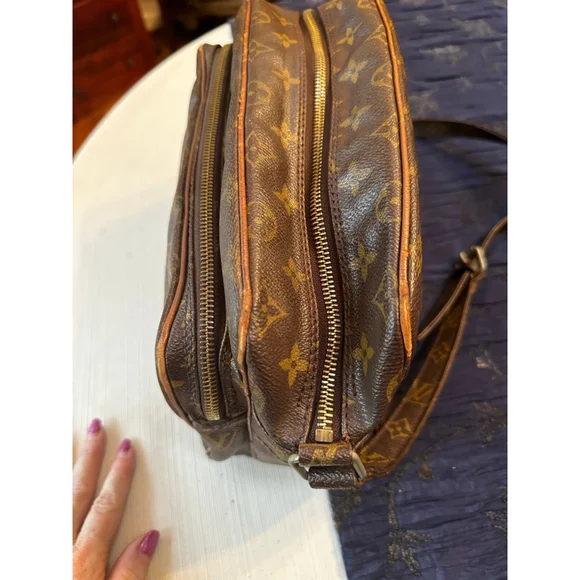 Louis Vuitton Brown & Tan Nile Monogram Crossbody Bag - Picture 9 of 15